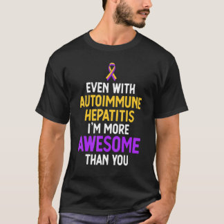 Camiseta Sobrevivente de Hepatite Autoimune 10