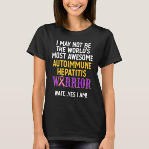 Camiseta Sobrevivente de Hepatite Autoimune 13