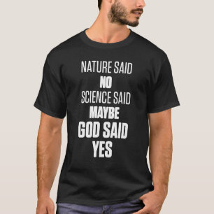 Camiseta Sobrevivente de Ivf Mãe Deus Sim Inexistência no D