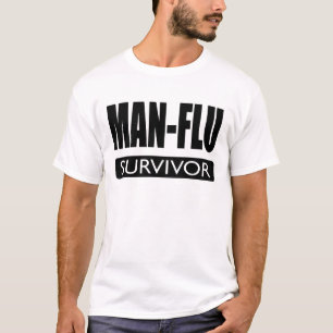 CAMISETA SOBREVIVENTE DE MAN-FLU