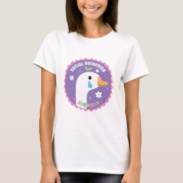 Camiseta Sobrevivente de reunião social