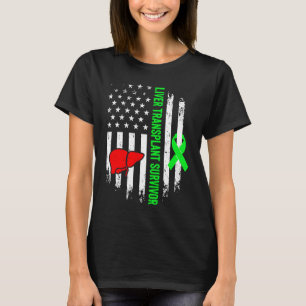 Camiseta Sobrevivente de Transplante de Fígado Guerreiro Re