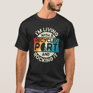 Camiseta Sobrevivente De Transplante Hepático Retroativo Im