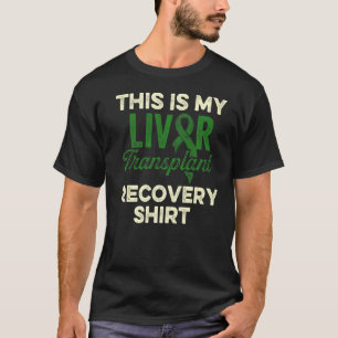 Camiseta Sobrevivente de transplante hepático Sobrevivente 
