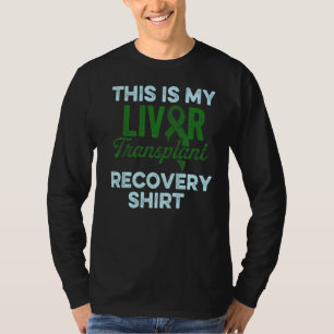 Camiseta Sobrevivente de transplante hepático Sobrevivente