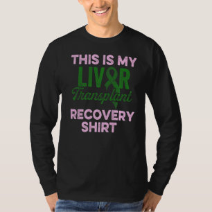 Camiseta Sobrevivente de transplante hepático Sobrevivente