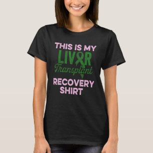 Camiseta Sobrevivente de transplante hepático Sobrevivente