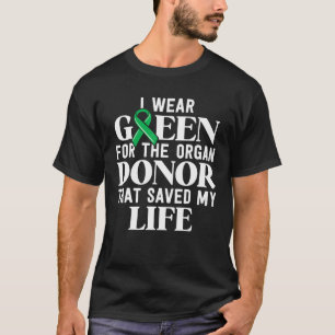 Camiseta Sobrevivente de Transplante Renal Dona do Orgão Sa
