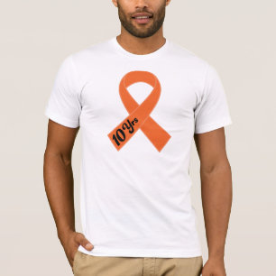 Camiseta Sobrevivente de uma leucemia de 10 anos
