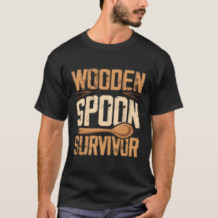 Camiseta Sobrevivente de Wooden Novelty Foodie
