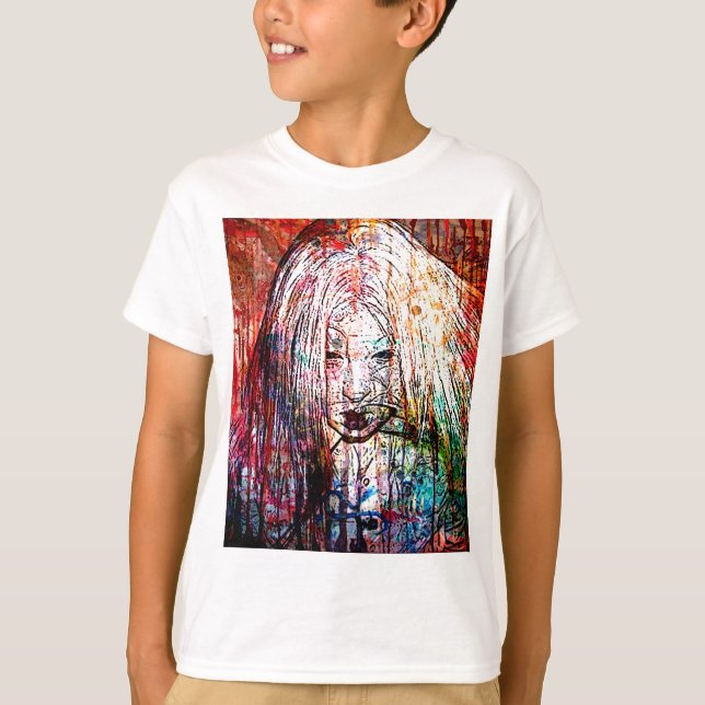 CAMISETA SOBREVIVENTE DO ABUSO INFANTIL (Frente)