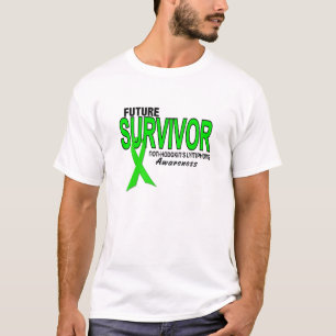 Camiseta Sobrevivente do futuro do linfoma de Non-Hodgkins