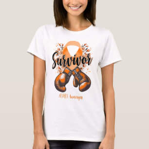 Camiseta Sobrevivente do Guerreiro ADHD Blossom