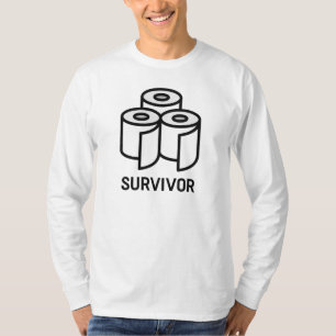 Camiseta Sobrevivente do Papel Higiênico