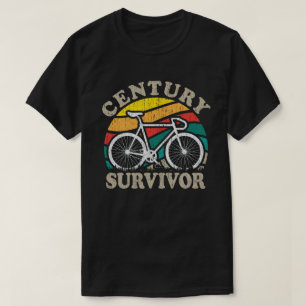 Camiseta Sobrevivente do século 100 Mil Ciclo de Ciclo