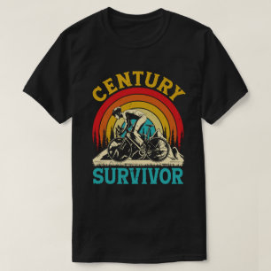 Camiseta Sobrevivente do século 100 Mil Ciclo de Ciclo