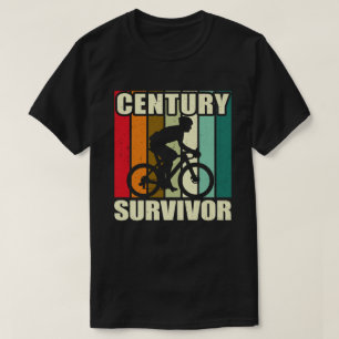 Camiseta Sobrevivente do século 100 Mil Ciclo de Ciclo
