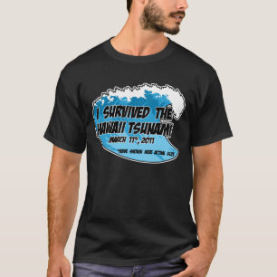 Camiseta Sobrevivente do tsunami