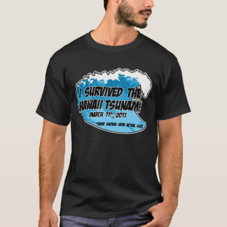 Camiseta Sobrevivente do tsunami