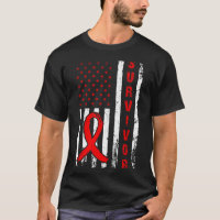 Sobrevivente E Vencer Doença Cardíaca Bandeira Ame