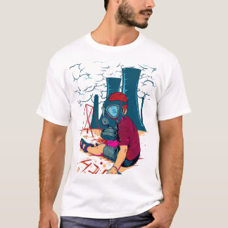 Camiseta Sobrevivente em um Mundo Tóxico