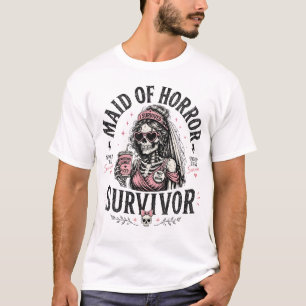 Camiseta Sobrevivente empregada do horror