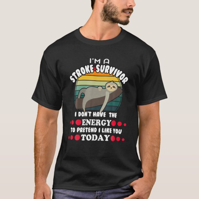 Camiseta Sobrevivente Engraçado (Frente)