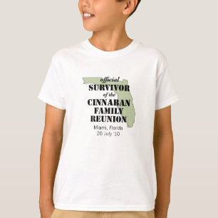 Camiseta Sobrevivente oficial da reunião de família - ver