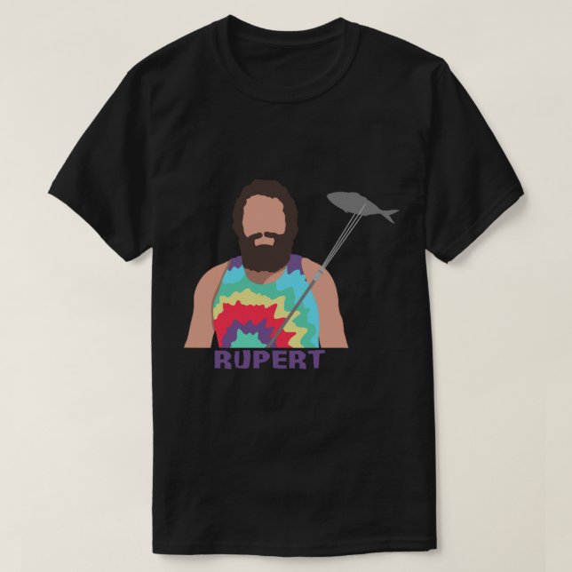 Camiseta sobrevivente rupert boneham (Frente do Design)