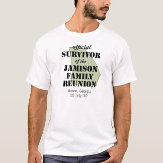 Camiseta Sobrevivente Sindical Oficial da Família - Georgia