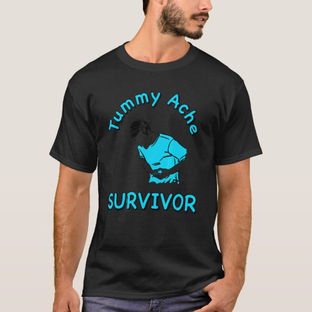 Camiseta Sobrevivente Tummy Ache (Frente)
