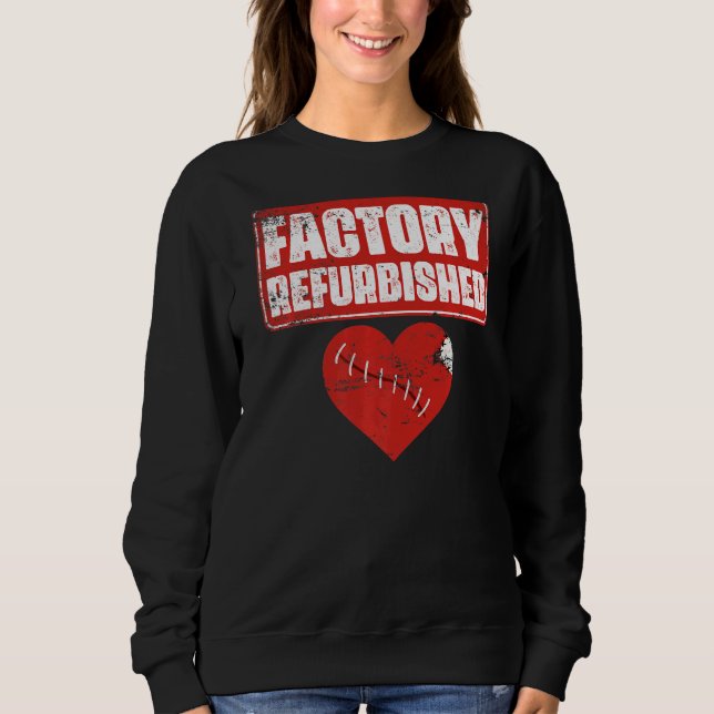 Camiseta Sobreviventes de Cirurgia Cardíaca Aberta, Rejeita (Frente)