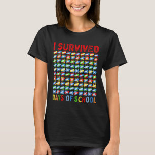 Camiseta Sobreviveram 100 Dias De Ajuda De Banda A Professo
