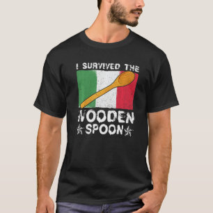Camiseta Sobreviveu À Coluna De Madeira Pai De Bandeira Ita