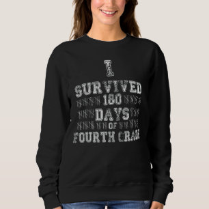 Camiseta Sobrevivi 180 Dias, Crianças Do 4º Ano, No Último