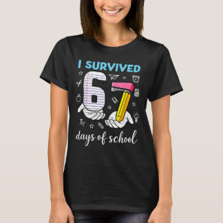 Camiseta Sobrevivi 67 Dias De Aula Meme Engraçado Professor