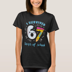 Camiseta Sobrevivi 67 Dias De Escola Engraçado 6 7 Meme Pro