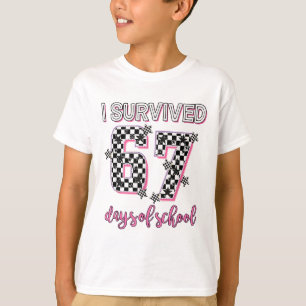 Camiseta Sobrevivi 67 Dias De Professores Alunos 6 7