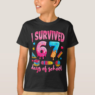 Camiseta Sobrevivi 67 Dias De Professores Alunos Da Escola