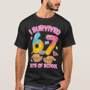 Camiseta Sobrevivi 67 Dias De Professores Alunos Da Escola