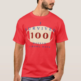 Camiseta sobrevivi a 100 dias mascarados na escola 32