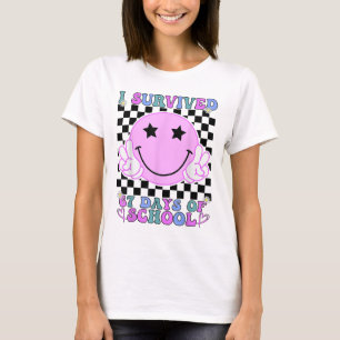 Camiseta Sobrevivi a 67 Dias de Aula Engraçado 67 Meme Alun