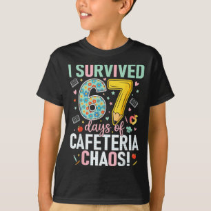 Camiseta Sobrevivi a 67 Dias de Caos na Cafeteria Senhora d