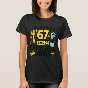 Camiseta Sobrevivi a 67 Dias de Caos na Cafeteria Senhora d