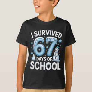 Camiseta Sobrevivi a 67 Dias de Doces de Natal da Escola
