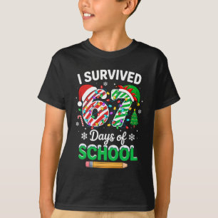 Camiseta Sobrevivi a 67 Dias de Escola Natal Professores