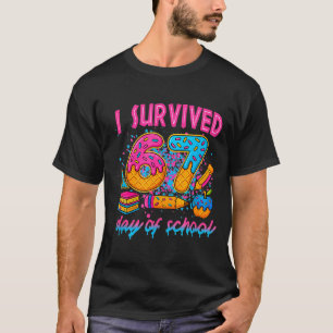 Camiseta Sobrevivi a 67 Dias de Escola Piada de Sorvete Eng