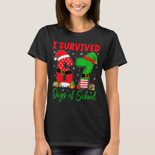 Camiseta Sobrevivi a 67 Dias de Escola Seis Sete Natal S