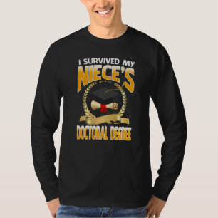 Camiseta Sobrevivi à Formatura de Doutorado da Minha Sobrin