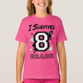 Camiseta Sobrevivi a Garotas do 8º ano